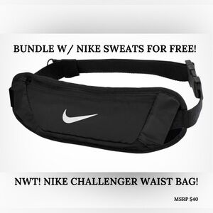 NWT! NIKE RUNNERS HIP BAG! BUNDLE WITH NIKE SWEATS @ NO EXTRA COST!